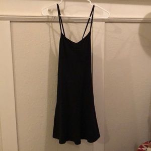 Black criss cross Brandy Melville dress